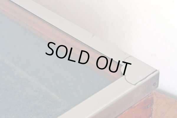 画像10: アンティーク 　駄菓子屋のショーケース ブリキ 木箱 