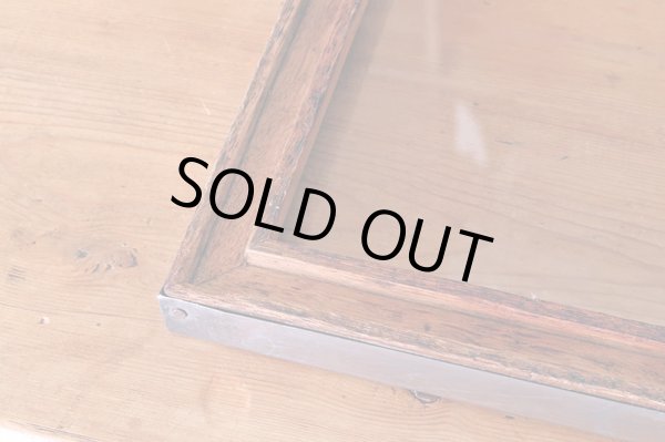 画像11: アンティーク 　駄菓子屋のショーケース ブリキ 木箱 