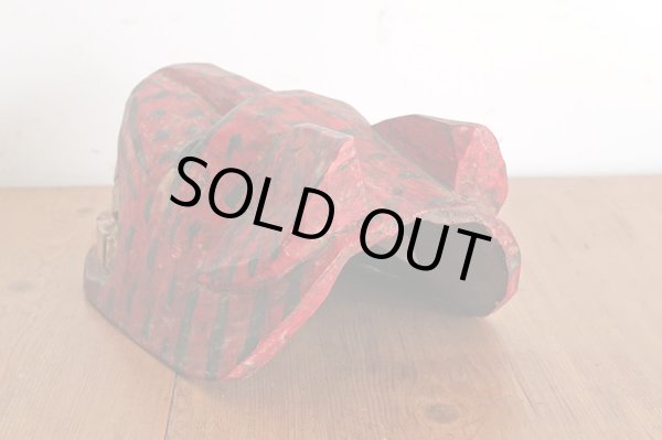 画像6: 民族美術 グアテマラ チチカステナンゴの木彫りマスク