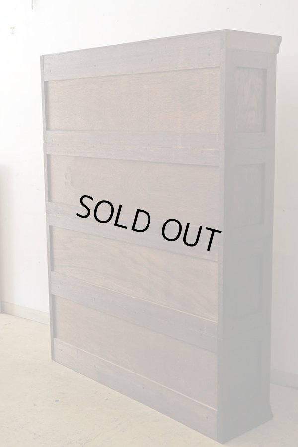 画像2: アンティーク 　楢材のスタッキングシェルフ 本棚