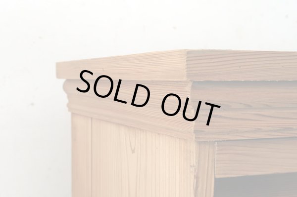 画像6: アンティーク 　木味良い ガラス戸棚 食器棚