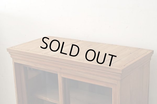 画像5: アンティーク 　木味良い ガラス戸棚 食器棚