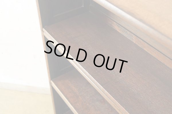 画像9: アンティーク 　楢材のスタッキングシェルフ 本棚