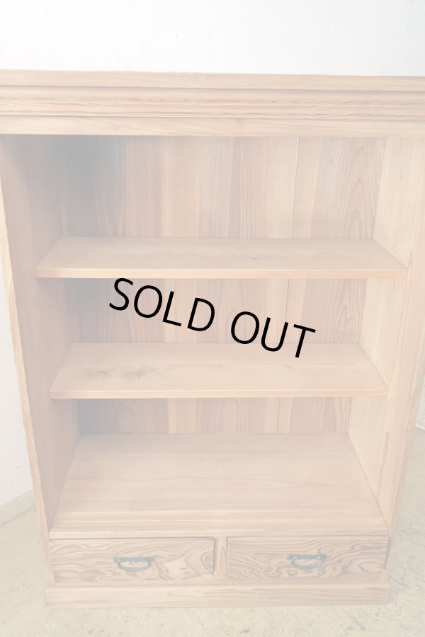 画像3: アンティーク 　木味良い ガラス戸棚 食器棚