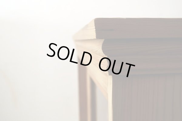 画像12: アンティーク 　木味良い ガラス戸棚 食器棚