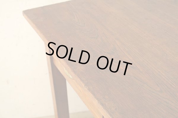 画像12: アンティーク 　木味良い 平机 デスク