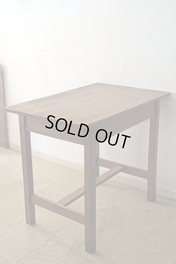 画像3: アンティーク 　木味良い 平机 デスク