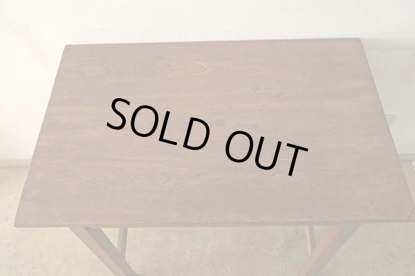 画像7: アンティーク 　木味良い 平机 デスク