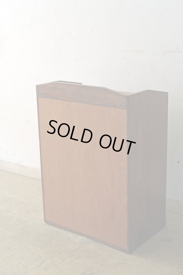 画像3: アンティーク 　木味良い 引き出し付きカルテケース 書類棚