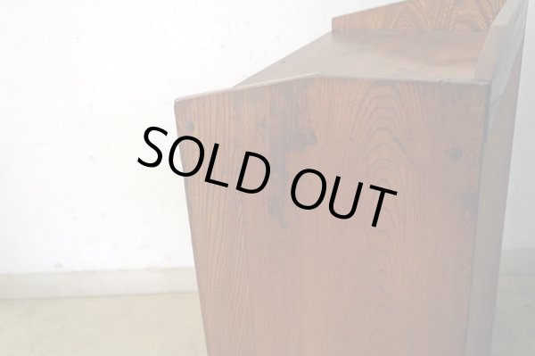 画像8: アンティーク 　木味良い 引き出し付きカルテケース 書類棚