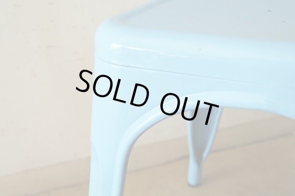 画像10: スタッキング メタルチェア ライトブルー