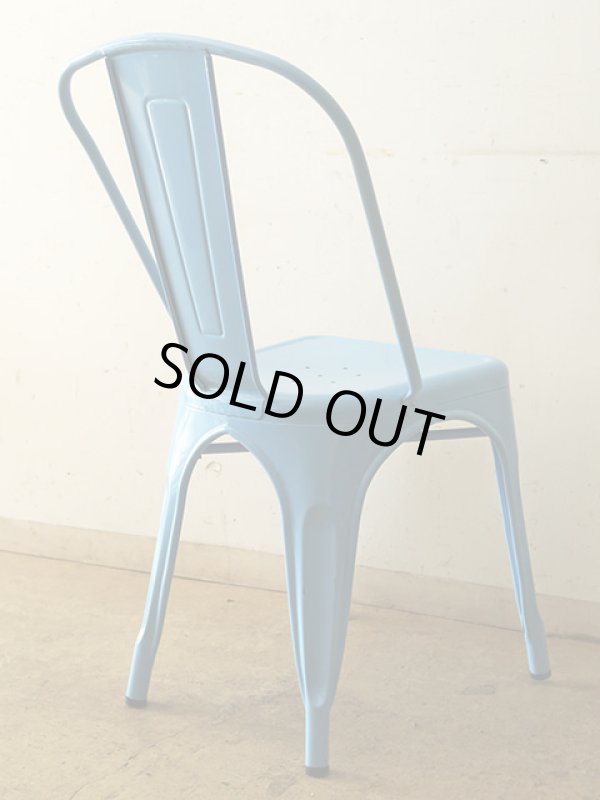 画像4: スタッキング メタルチェア ライトブルー