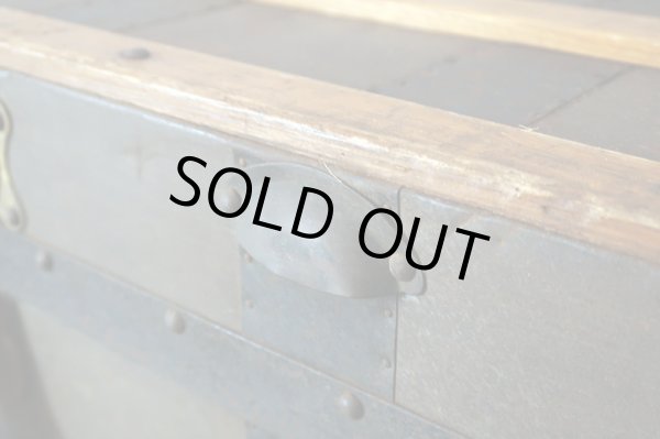 画像9: アンティーク 　大型トランク 船箱