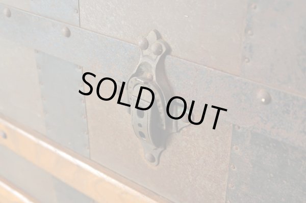 画像8: アンティーク 　大型トランク 船箱