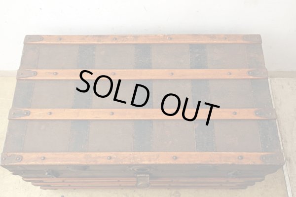 画像6: アンティーク 　大型トランク 船箱