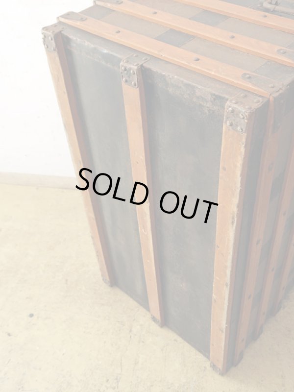 画像17: アンティーク 　大型トランク 船箱