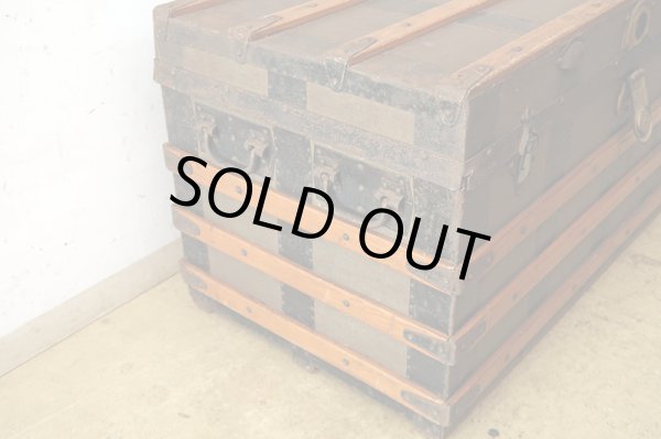 画像5: アンティーク 　大型トランク 船箱