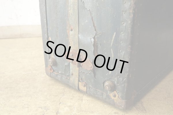 画像9: アンティーク ワードローブトランク ジャンク