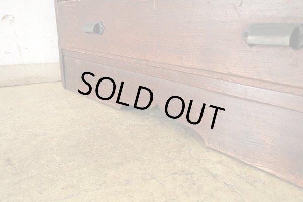 画像14: アンティーク 引き出し付き本棚 飾り棚