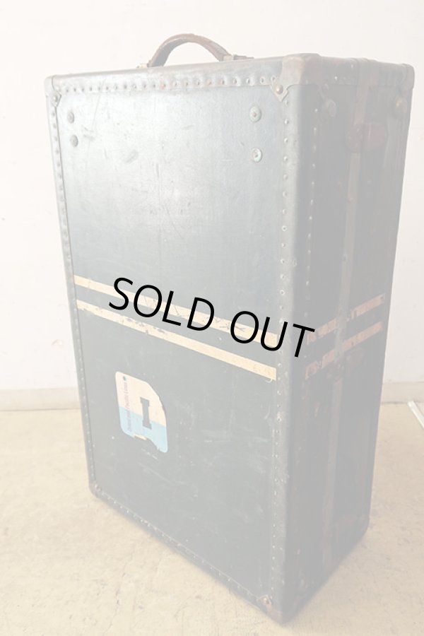 画像4: アンティーク ワードローブトランク ジャンク