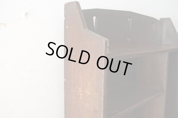 画像8: アンティーク 引き出し付き本棚 飾り棚