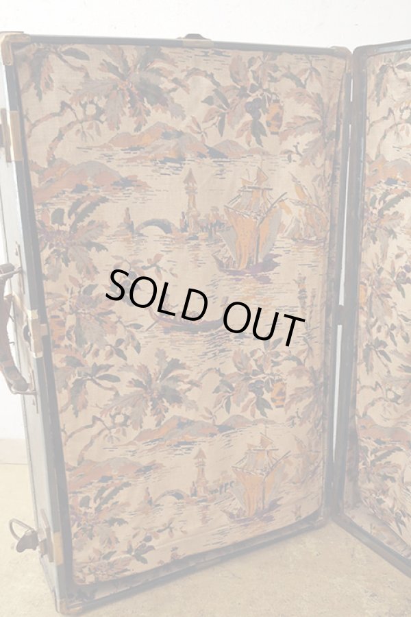 画像11: アンティーク ワードローブトランク ジャンク