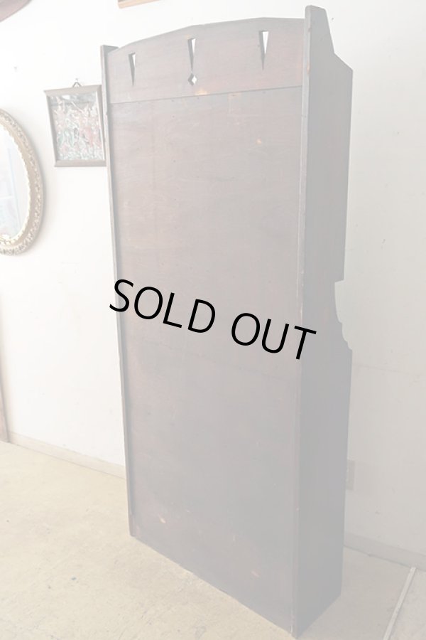 画像3: アンティーク 引き出し付き本棚 飾り棚