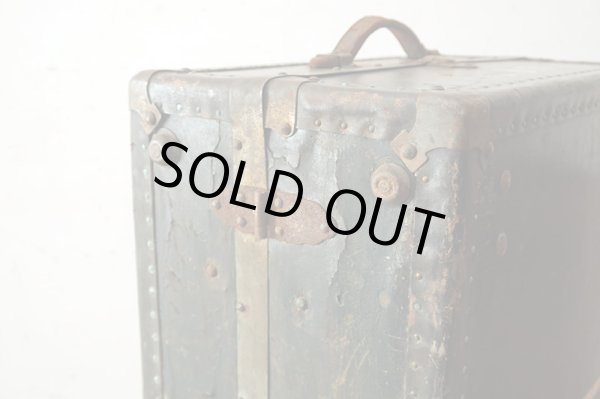 画像7: アンティーク ワードローブトランク ジャンク