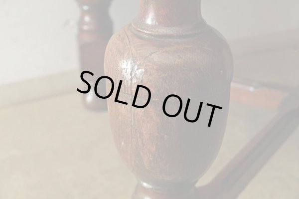 画像15: イギリス アンティーク 　オーク材のドローリーフテーブル 英国