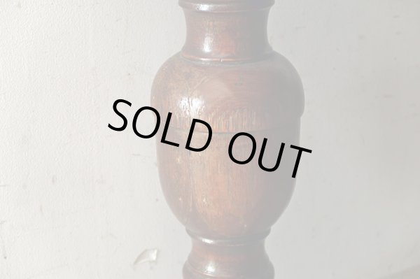 画像14: イギリス アンティーク 　オーク材のドローリーフテーブル 英国