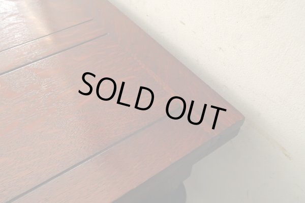 画像10: イギリス アンティーク 　オーク材のドローリーフテーブル 英国