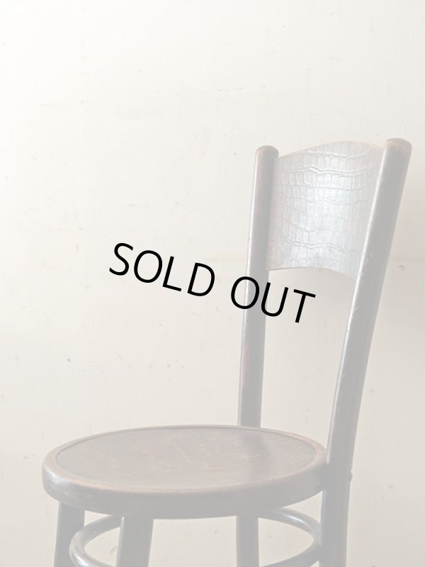 画像4: アンティーク 　クロコダイル柄のベントウッドチェア Mundus and J&J Kohn Ltd.