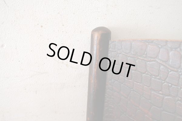 画像7: アンティーク 　クロコダイル柄のベントウッドチェア Mundus and J&J Kohn Ltd.