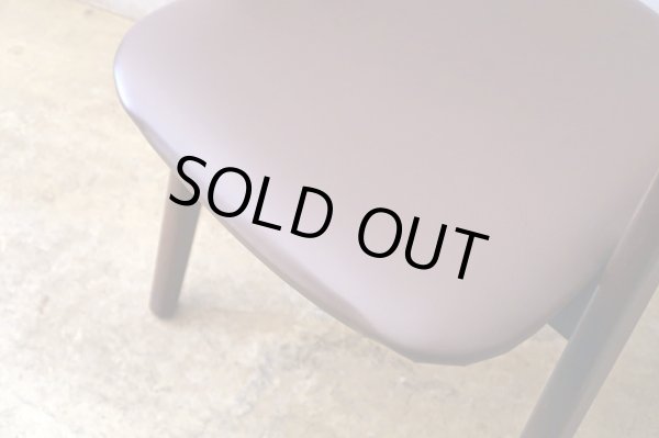 画像13: ヴィンテージ 辻木工 アームチェア ブラウン  (2)