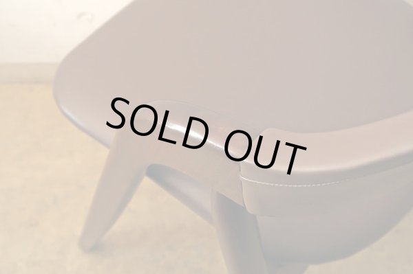 画像8: ヴィンテージ 辻木工 アームチェア ブラウン  (2)