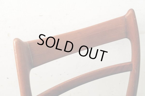 画像8: ヴィンテージ 辻木工 チーク材 ダイニングチェア (2)