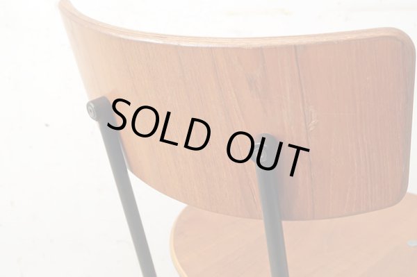 画像8: 鉄脚のダイニングチェア カフェチェア