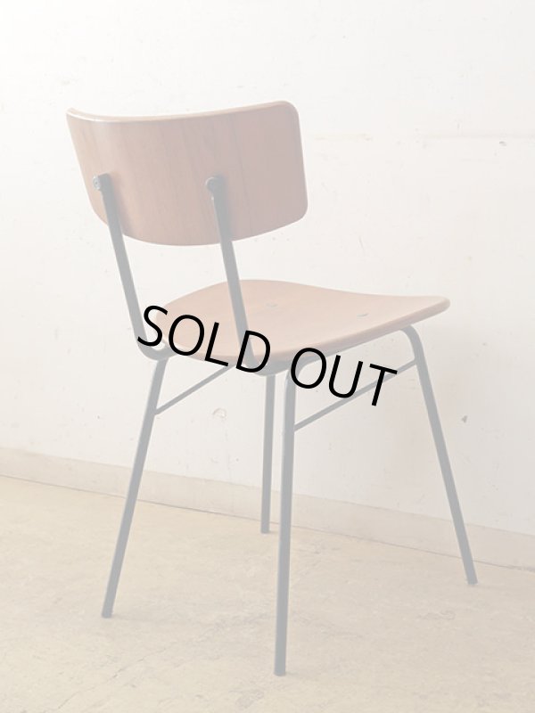 画像3: 鉄脚のダイニングチェア カフェチェア