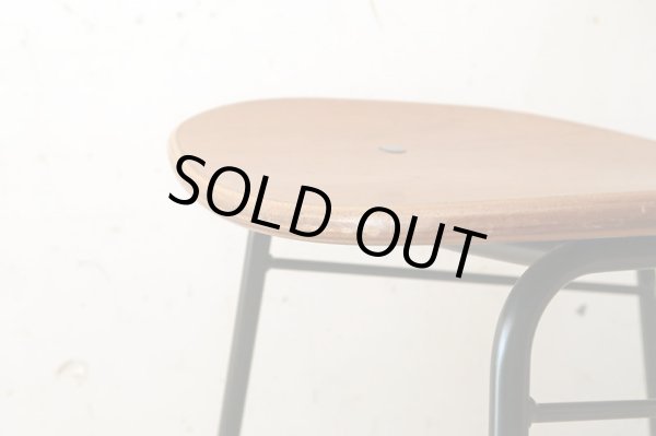 画像11: 鉄脚のダイニングチェア カフェチェア