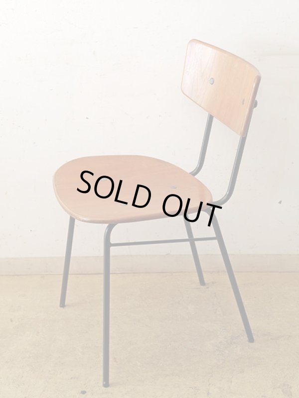 画像4: 鉄脚のダイニングチェア カフェチェア