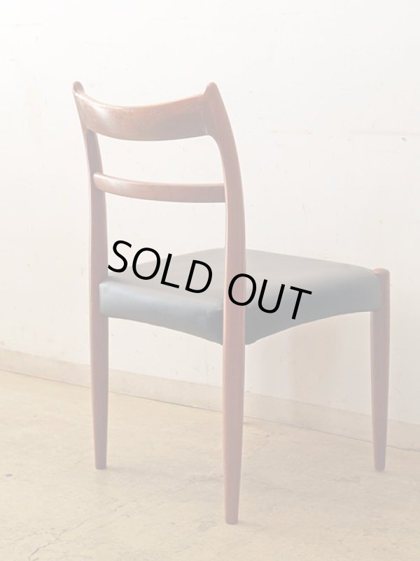 画像3: ヴィンテージ 辻木工 チーク材 ダイニングチェア (2)