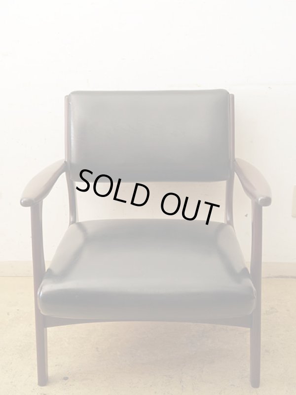 画像4: ヴィンテージ レトロな一人掛けソファ (1)