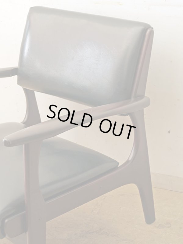 画像2: ヴィンテージ レトロな一人掛けソファ (2)