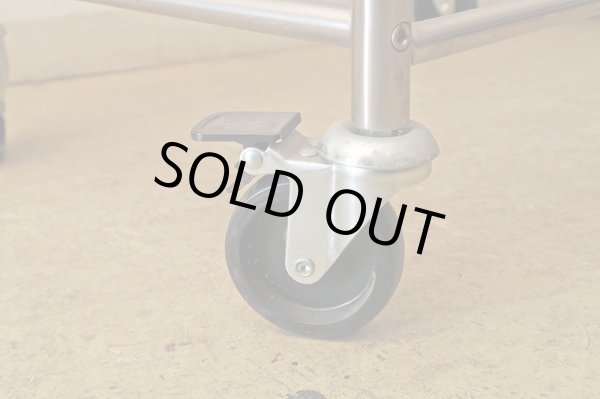 画像11: ヴィンテージ　引き出し付きステンレスワゴン