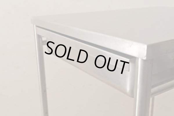 画像5: ヴィンテージ　引き出し付きステンレスワゴン