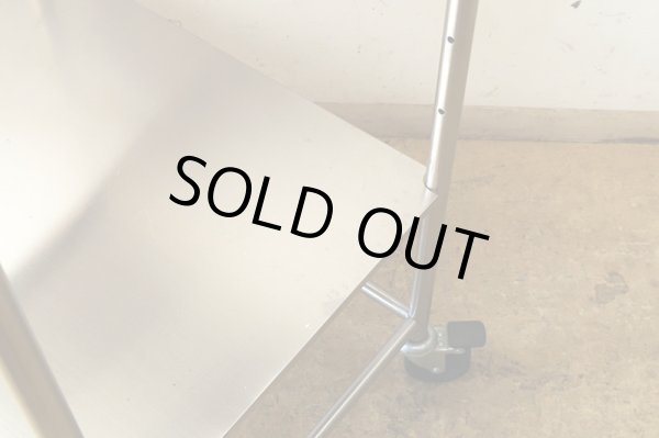 画像9: ヴィンテージ　引き出し付きステンレスワゴン