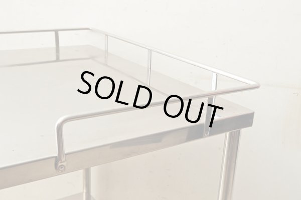 画像8: ヴィンテージ　ステンレスワゴン (1)