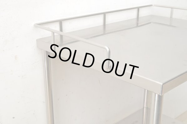 画像5: ヴィンテージ　ステンレスワゴン (1)