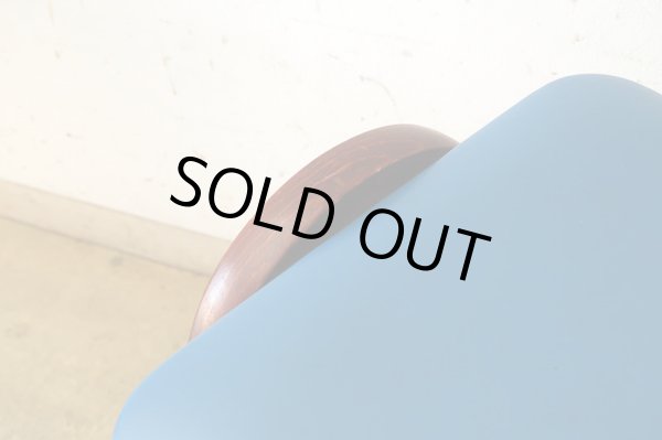 画像7: 秋田木工 スタッキングスツール 剣持勇 青