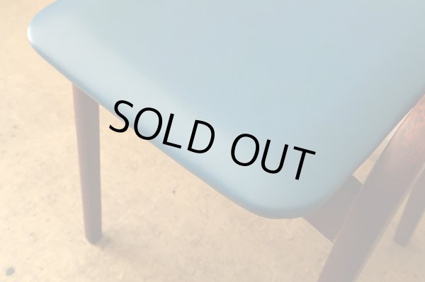 画像6: 秋田木工 スタッキングスツール 剣持勇 青